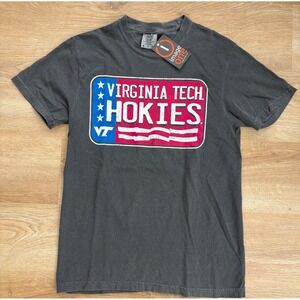 NWT Men's Image One Virginia Tech Hokies Tee - Small - Pepper Gray